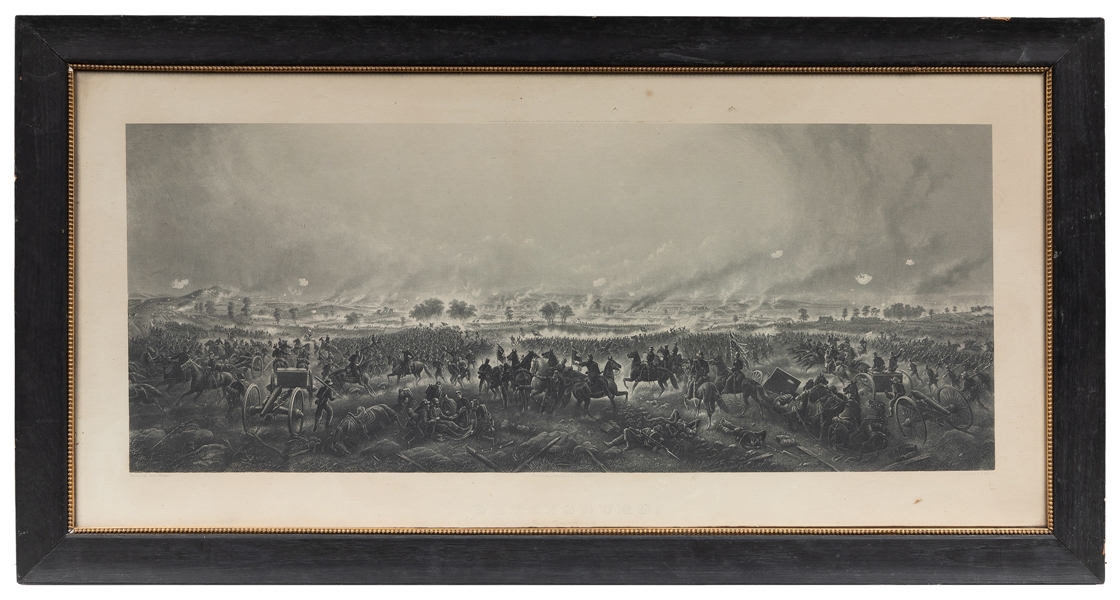  [HALL, H. B., Jr. (1839-1913), engraver]. Gettysburg / Repu...