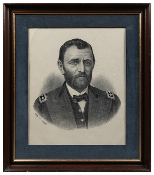  [KURZ & ALLISON, LITHOGRAPHERS]. Gen. U. S. Grant. [Chicago...