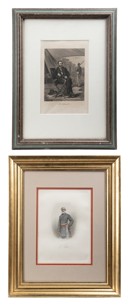  [LEE, Robert E. (1807-1870) and GRANT, Ulysses S. (1822-188...