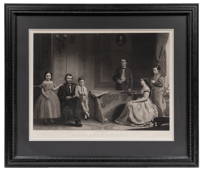  [SARTAIN, William (1843-1924), engraver]. Grant and His Fam...