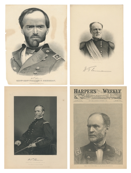  [SHERMAN, William Tecumseh (1820-1891), subject]. Group of ...