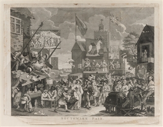  HOGARTH, William (1697 – 1764). Southwark Fair. London: G.G...