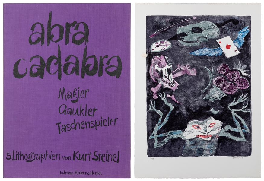  STEINEL, Kurt (German, 1929-2005). Abra Cadabra. Magier Gau...