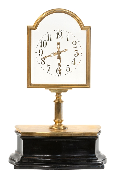  Robert Houdin “Arched Dial” Mystery Clock. Paris, ca. 1855....