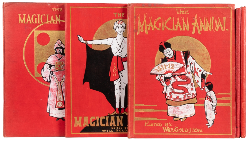  GOLDSTON, Will (1878 – 1948). The Magician Annual. Five Vol...