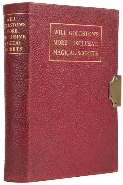  GOLDSTON, Will (1878 – 1948). More Exclusive Magical Secret...