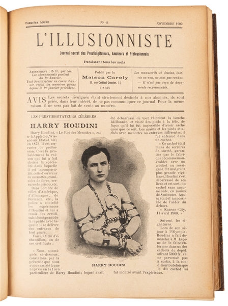  L’Illusionniste. Jean Caroly. N1 (January 1902) – N151 (Jul...