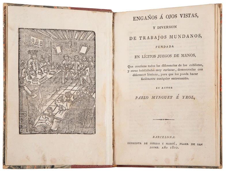  MINGUET È YROL, Pablo (d. 1801). Engaños A Ojos Vistas. Bar...