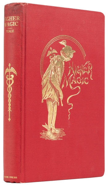  TEALE, Oscar. Higher Magic. New York: Adams, 1920. Red clot...