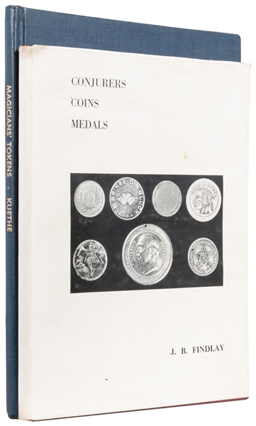  [TOKENS - MAGIC]. Group of two Books on  Magicians Tokens. ...