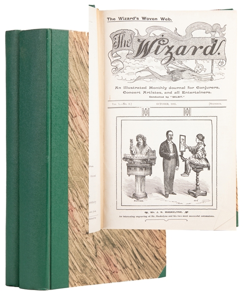  The Wizard. P.T. Selbit. Monthly. V1 N1 (September, 1905) V...