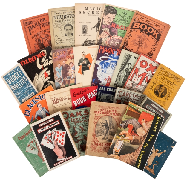  Collection of 30 Magic Pulps, Catalogs, and Pamphlets. V.p....