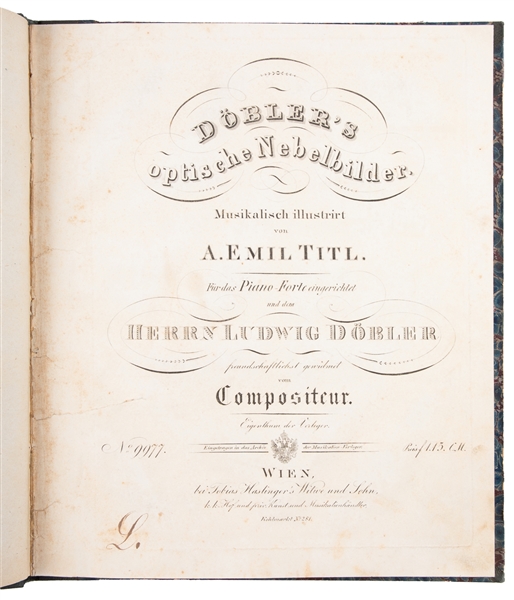  [DÖBLER]. TITL, A. Emil (1809 – 82). Döbler’s Otische Nebel...