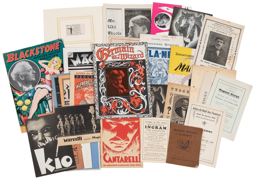  [PROGRAMS]. Large Collection of Vintage Magic Programs and ...