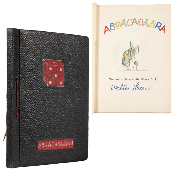  [SCRAPBOOK – MAGIC]. HARINI, Walter. “Abracadabra” Scrapboo...