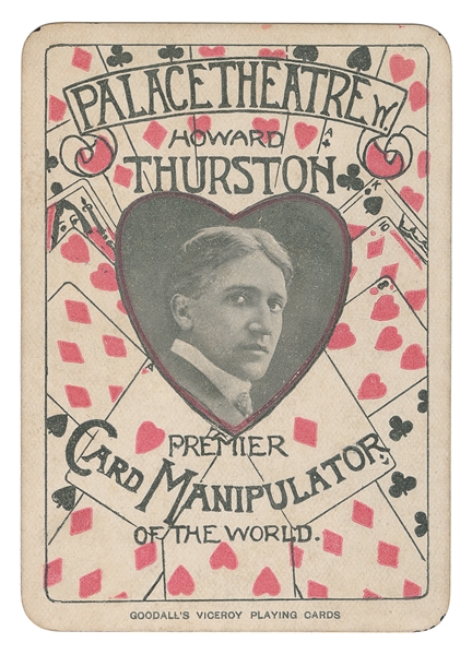  THURSTON, Howard (1869 – 1936). Thurston Palace Theatre Thr...