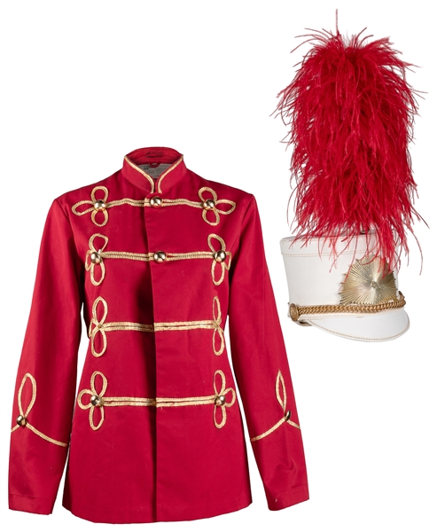  HENNING, Doug (1947-2000). Band Costume Jacket and Hat with...