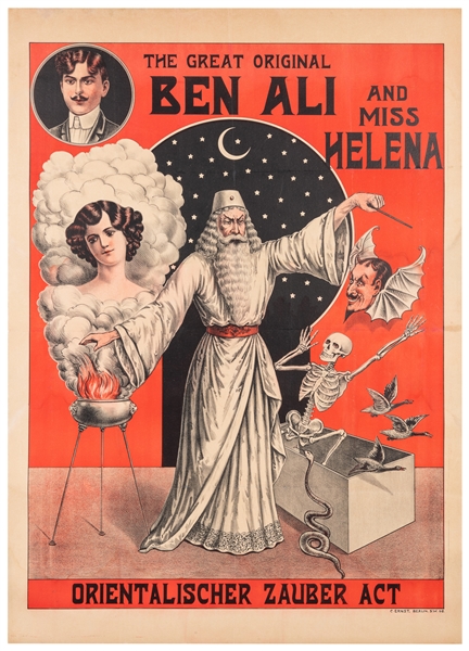  BEN ALI-BEY (Max Auzinger, 1839 – 1928). The Great Original...