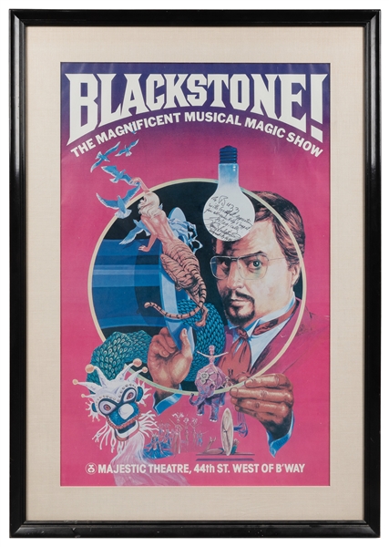  BLACKSTONE JR., Harry (1934 – 97). Blackstone! The Magnific...