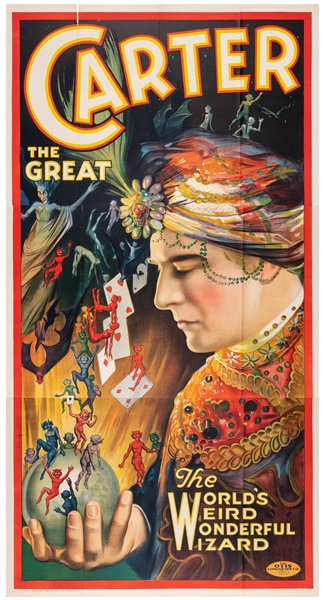  CARTER, Charles (1874 - 1936). Carter the Great / The World...