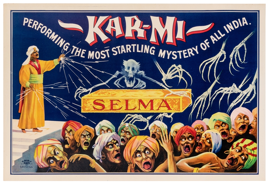  KAR-MI (Joseph Hallworth, 1872-1956). Kar-Mi / Selma: Perfo...