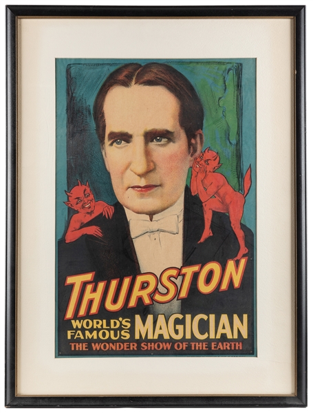  THURSTON, Howard (1869 – 1936). Worlds Famous Magician / W...