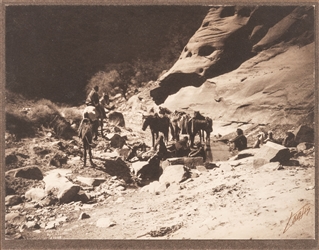  CURTIS, Edward Sheriff (American, 1868-1952). Navaho Views ...