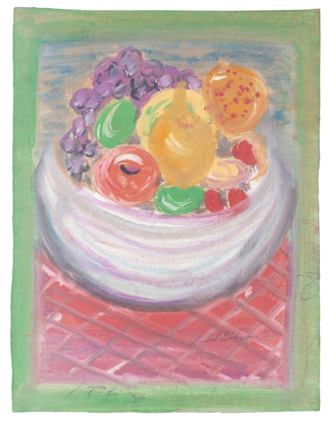  GIBSON, Sybil (American, 1908-1995). Untitled. Still Life w...