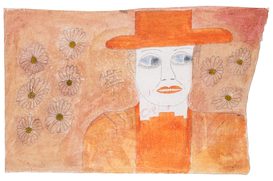  GODIE, Lee (American, 1908-1994). Untitled. Mixed-media on ...