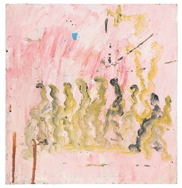  YOUNG, Purvis (American, 1943-2010). Untitled. (Figures on ...