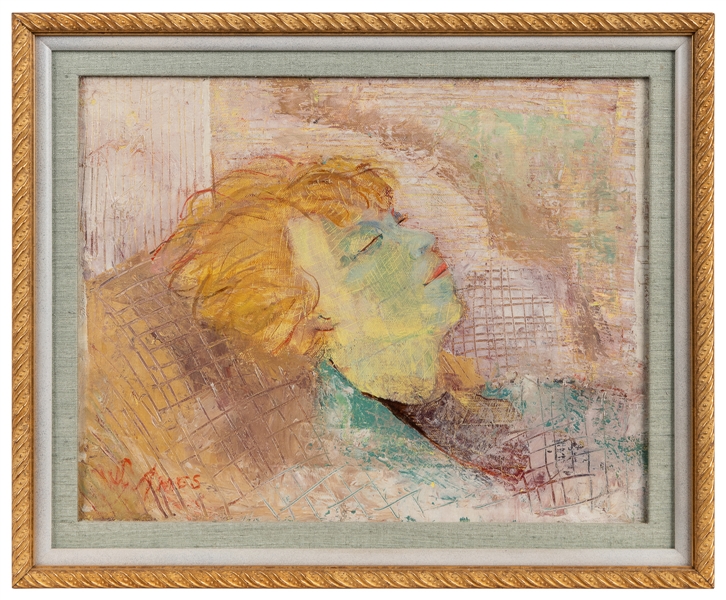 SCRIBNER AMES, Polly (American, 1908-1993). Woman Sleeping. 20th century. 