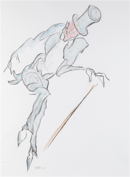  FEIFFER, Jules (American, b. 1929) Untitled. (Dancing Man w...