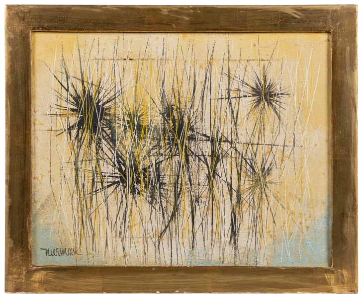  NIERMAN, Leonardo (Mexican, 1932-2023) Untitled. (Abstracti...