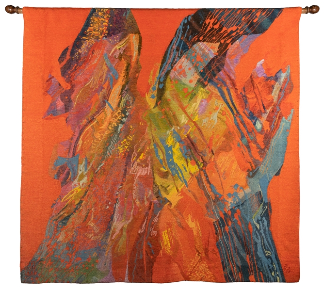  [TAPESTRY] AFTER Lamar Briggs (American, 1935-2015). Untitl...