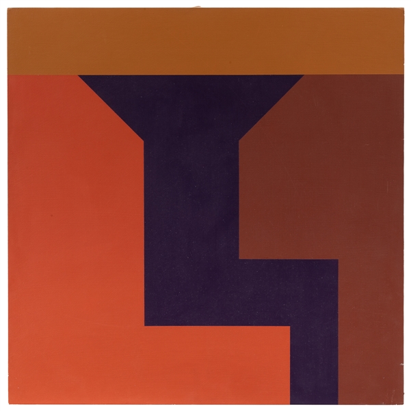  DAHN, Richard (American, b. 1932). Untitled Geometric Abstr...