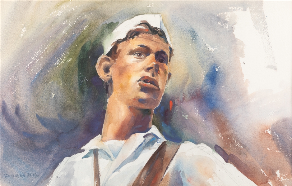  [ARTIST UNKNOWN]. Untitled. Sailor. [20th century]. Waterco...