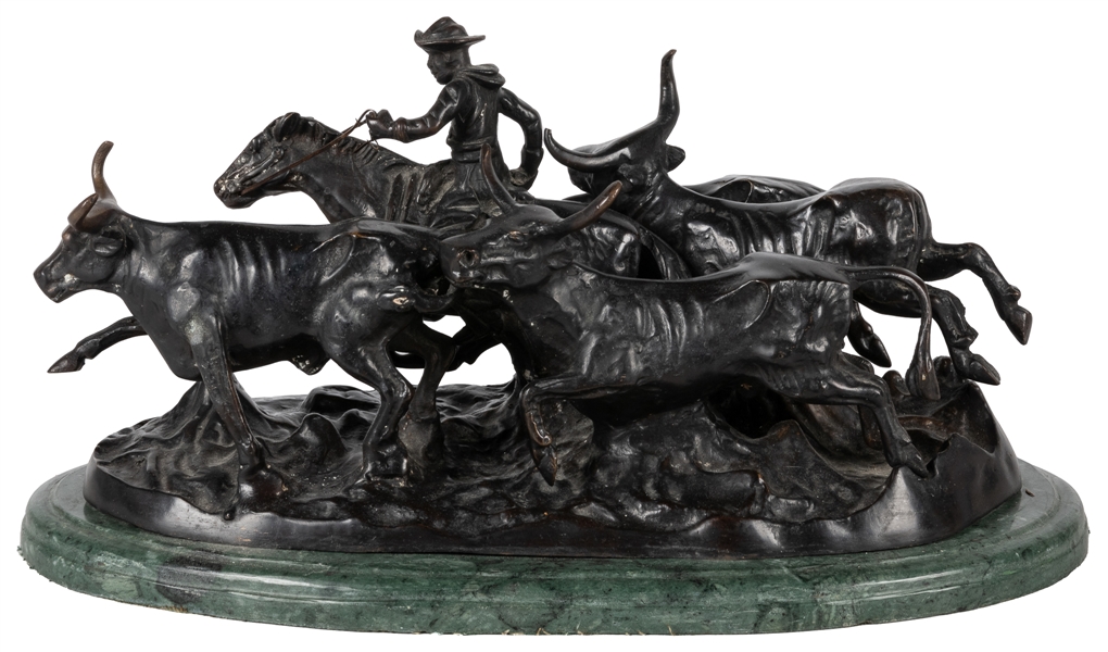  After REMINGTON, Frederic (American, 1861-1909) Stampede. 1...