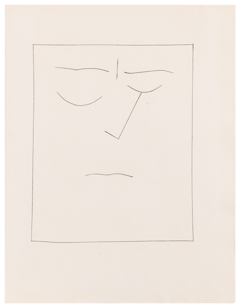  PICASSO, Pablo (Spanish, 1911-2010) Untitled XXIII from Car...