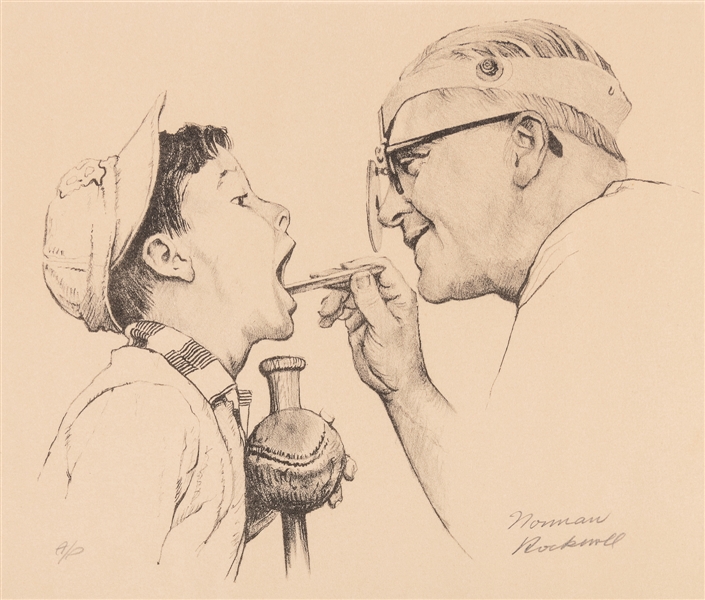  ROCKWELL, Norman (American, 1894-1978). The Expected and th...