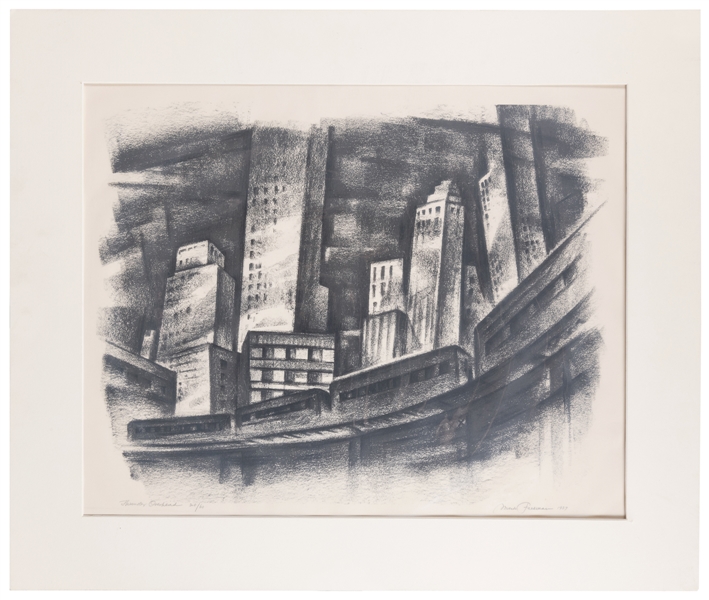  FREEMAN, Mark (Austrian/American, 1908 – 2003). Thunder Ove...