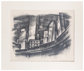  FREEMAN, Mark (Austrian/American, 1908 – 2003). Thunder Ove...