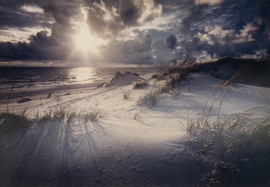  BUTCHER, Clyde (American, 20th Century). Dunes. 1983. Color...