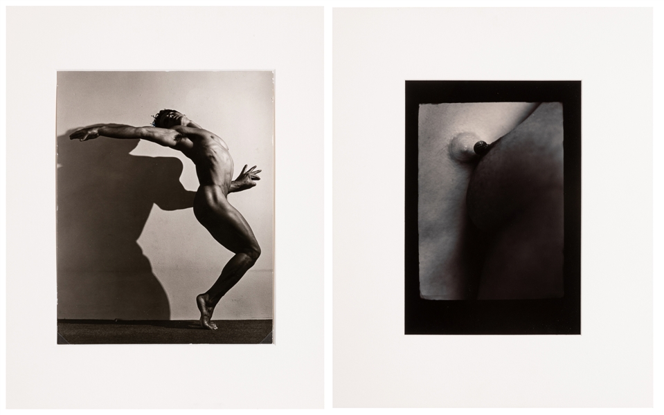 TEPLICA, David (American, 20th century). Horizon and Untitled. Two works. 1995 and 1986. 