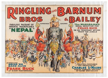  Ringling Bros. and Barnum & Bailey Circus / Frank Buck Page...