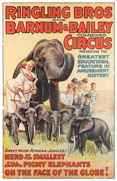  Ringling Bros and Barnum & Bailey / Herd of the Smallest Pi...