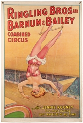  Ringling Bros. and Barnum & Bailey Circus / Miss Jennie Roo...