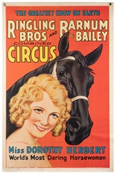  Ringling Bros. and Barnum & Bailey Circus / Miss Dorothy He...