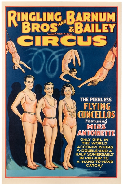  Ringling Bros. and Barnum & Bailey Circus / Flying Concello...