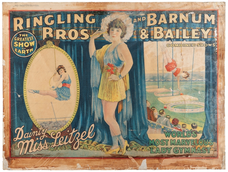  Ringling Bros. and Barnum & Bailey Circus / Dainty Miss Lei...