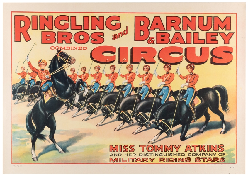  Ringling Bros. and Barnum & Bailey Circus / Miss Tommy Atki...